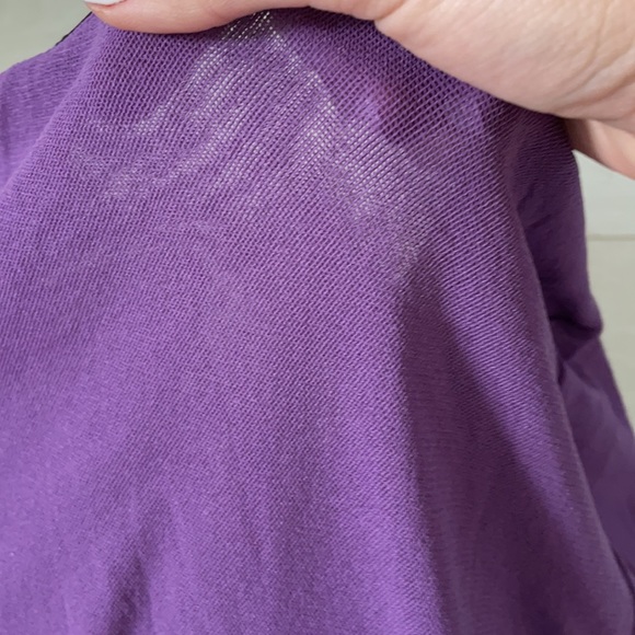 Purple long sleeve top - Picture 3 of 5